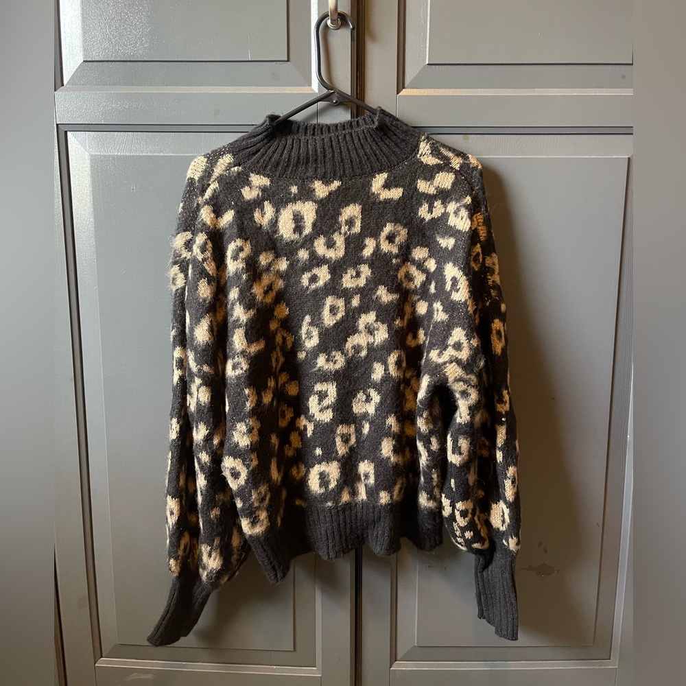 Cheetah Leopard Sweater